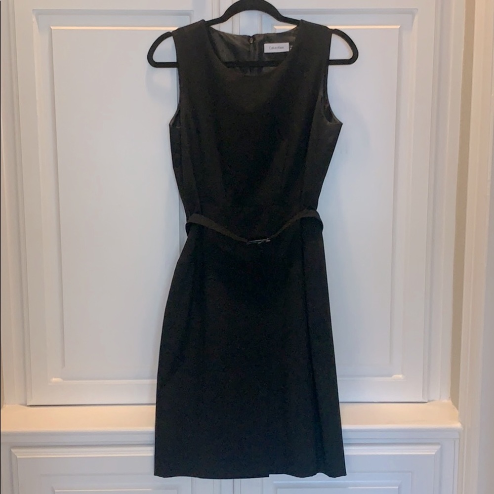 Black Calvin Klein Business/Cocktail Dress - 6